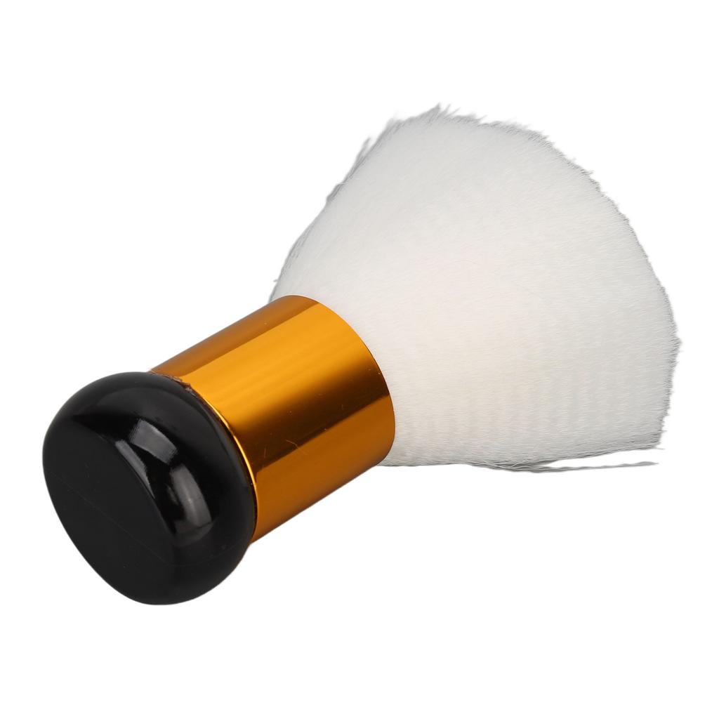 Barber Brush Soft Broken Hair Sweep Brush High Elasticity Nylon Brush Hair Neck Face Duster Brush
