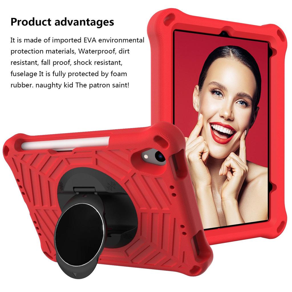 Mini6 portable shoulder strap protective cover with 360° rotating bracket for Mini5, Mini4 tablets - Eva anti-drop case