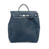 HERMES Herbag ad PM Handbag Tote Bag Hand Bag Leather/Canvas Black