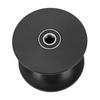 Xuuyuu Boat Trailer Roller 90X64mm Plastic Metal Boat Yacht Trailer Black