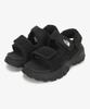 Ns82S04A Women'S Velcro Sandals Black