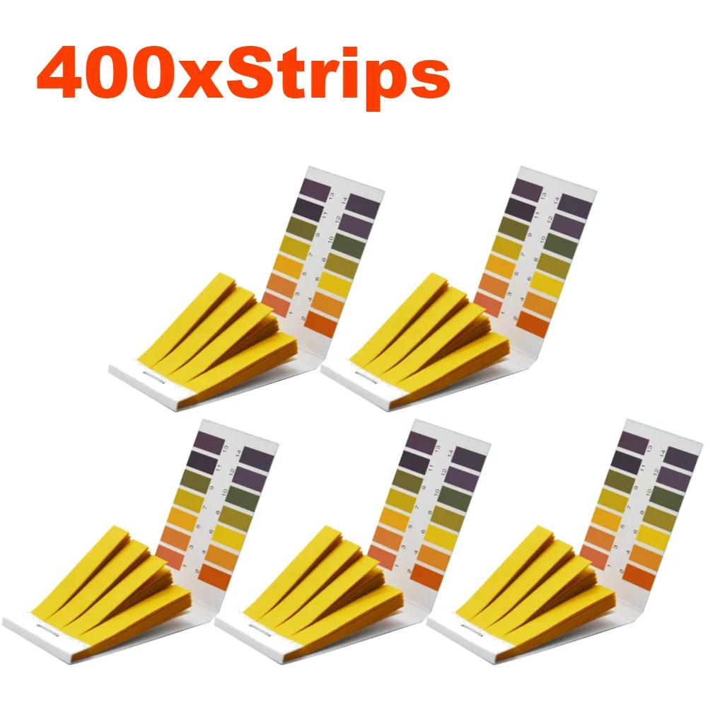 80-800Pcs PH Test Strips 1-14 PH Wide Range PH Strips for Water Urine Soil PH Controller Indicator Test Strips Tester Paper