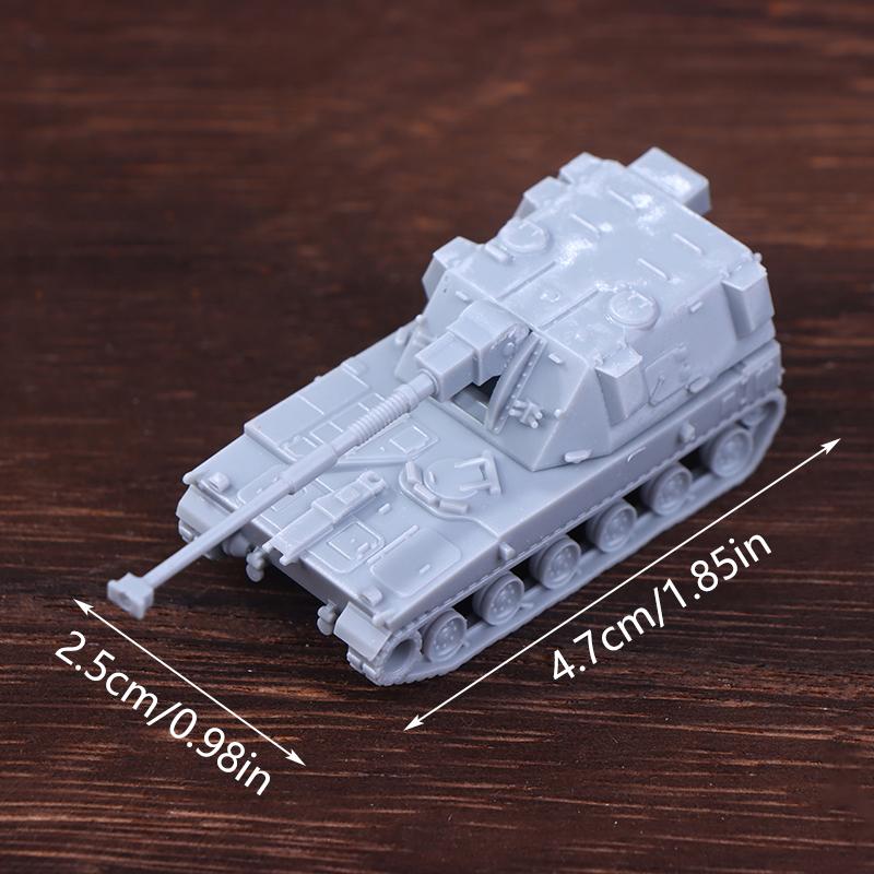 1/144 Scale South African Wheeled Tank Rooikat MODEL KIT AHS Krab 155mm Howitzer AMX-13 Light Tank Scene Accessories