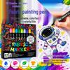 36 Fabric Markers - Washable, Non-Fading & Waterproof for Color Painting On Clothes & T-shirts