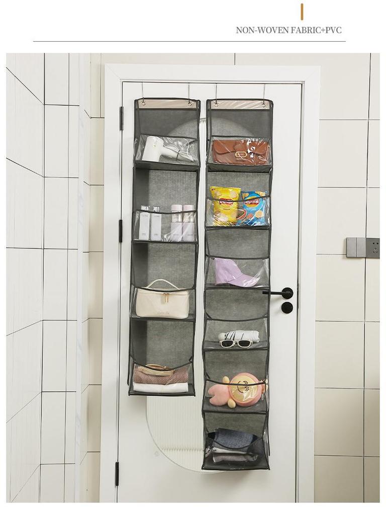 Crossover PVC Hanging Storage Bag for Toys, Underwear & Sundries