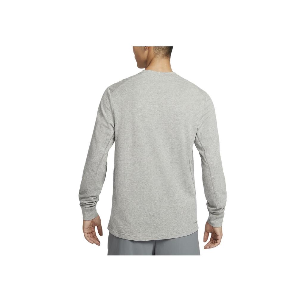 Nike Primary Dri-Fit Quick-Dry Versatile Breathable Long Sleeve T-Shirt Men Tops Dark-Gray Gray FB8586-063