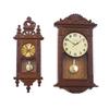 Dollhouse Wall Clock Portable Cosplay Lightweight Mini Vintage Wooden Hanging Clock Model Daily Display