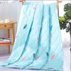 Machine Washable Summer Quilt Single Double Kids Adult Air Condition Thin Blanket Washed Cotton Patchwork Comforter