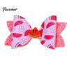 Girls Hair Accessories for Summer Cute Fruit Bow Clip, Artificial Leather Clips, Decorative Pins with Clips Matching Outfits