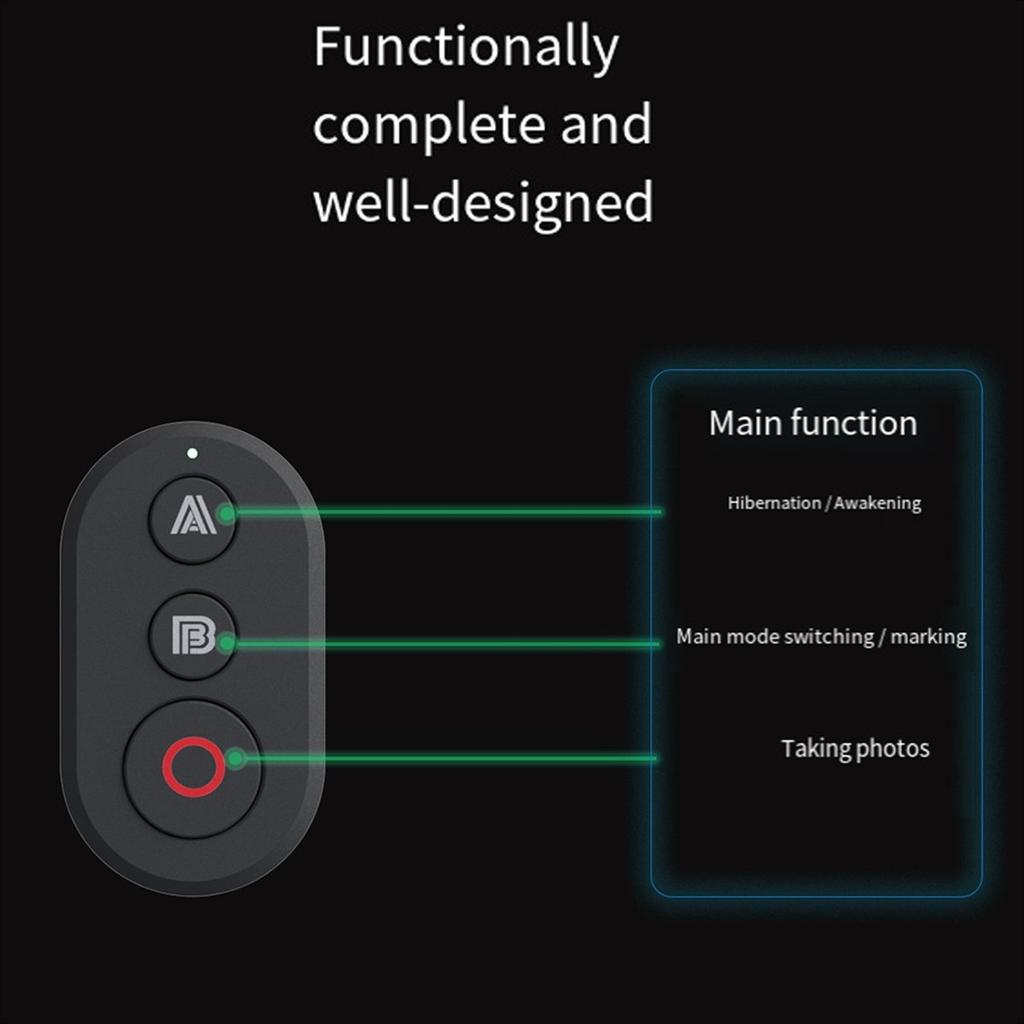 2025 New For Sports Camera Bluetooth Remote Control for Action 5Pro Action4 Sports Camera Accessories