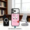 A-Adorable B-Barbapapa Cartoon Phone Case Magnetic For iPhone17 16 15 14 13 12 Pro Max For Magsafe Wireless Charging Cover