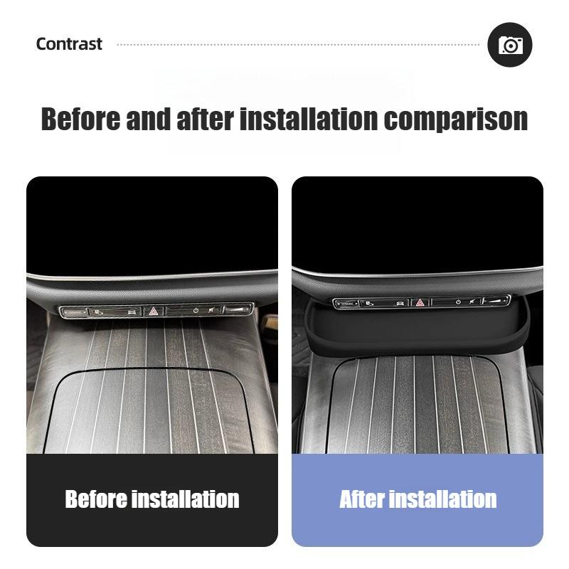 Central Control Storage Box Applicable to 24 new E-Class E260L E300L W214 Car Storage Box Car Modification