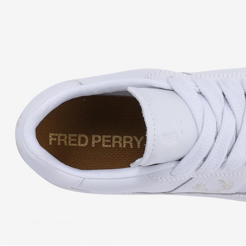 Fred Perry Men S Textured Leather SneakerS T33 Sfpm2417329 T33