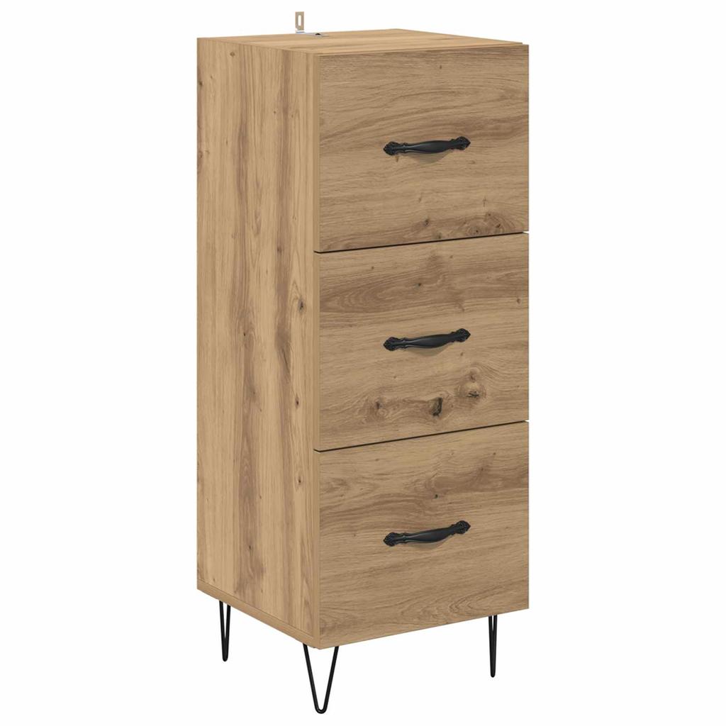Sideboard Artisan Oak 34 x 34.5 x 90 cm Engineered Wood