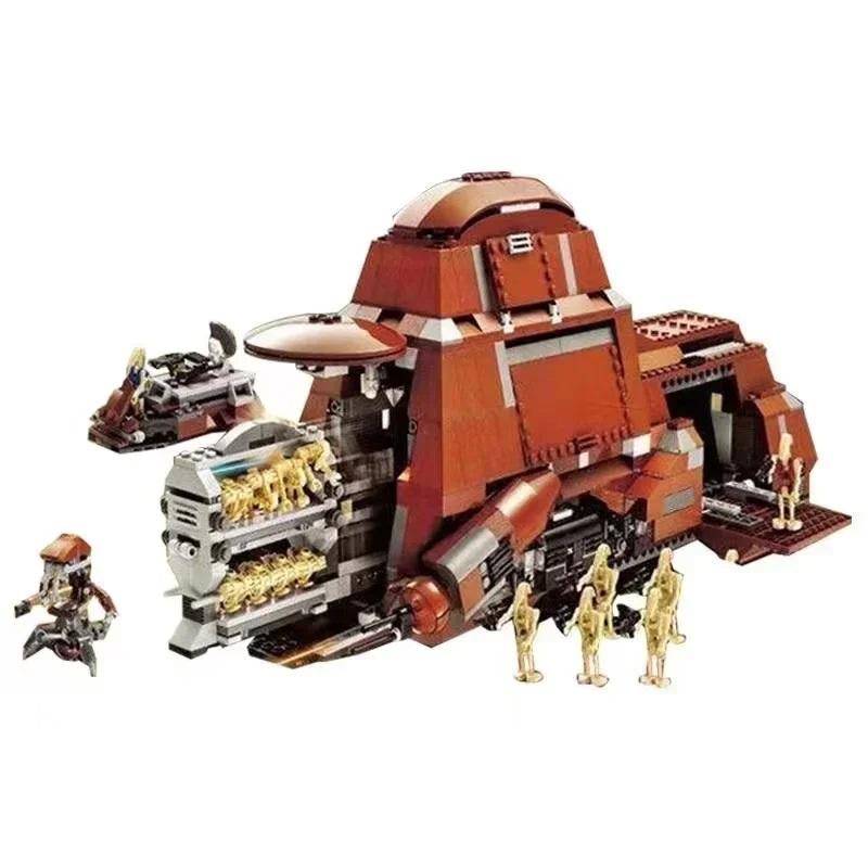 Compatible with LEGO Star Wars 7662 Intermodal Transport Tank Trade Federation MTT Building Brick Toy 05069