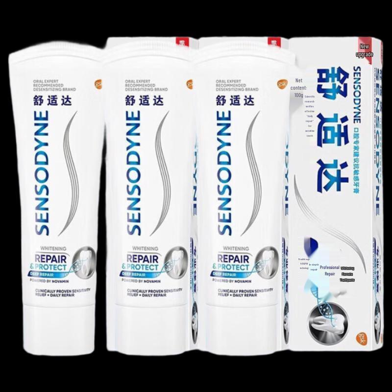 

Sensodyne Professional Repair & Whitening Toothpaste 3 x 100g