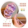 5PCS Colorful large circle children's rubber bands do not harm hair, girl headbands, Korean baby hair accessories, hair rings