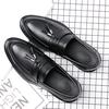 Fashion Autumn Men Shoes Leather Men Dress Shoes Luxury Men's Business Oxfords Classic Gentleman Shoes 2025