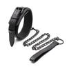 Bdsm Collar Leather And Iron Chain Link Bdsm Slave Collars Women Bondage Collar Sex Toys For Couples Adults Sex Restraints