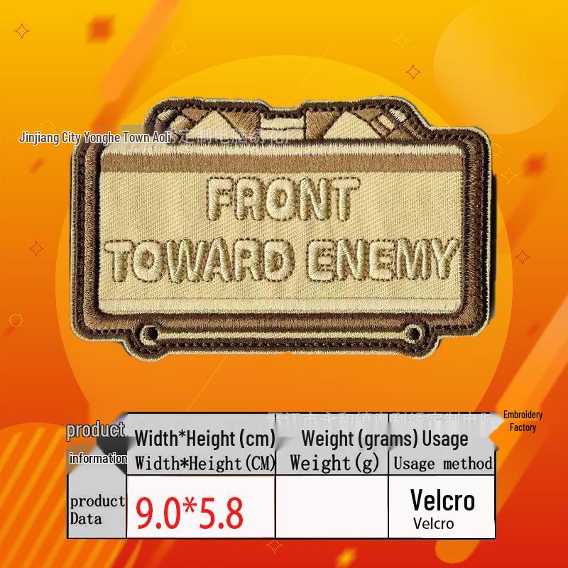 Russischer Stickerei Taktischer Moral-Patch Flaggen-Serie