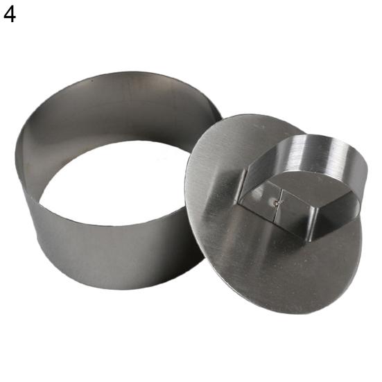 

Практичная термостойкая мини-кольцо для торта из нержавеющей стали, мини-форма для выпечки торта, кольцо для дома 4