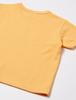 Champion Short Sleeve with Heather Size 150 T-Shirt One-Point Logo, Basic, CK-V301, Boys, Yellow,
