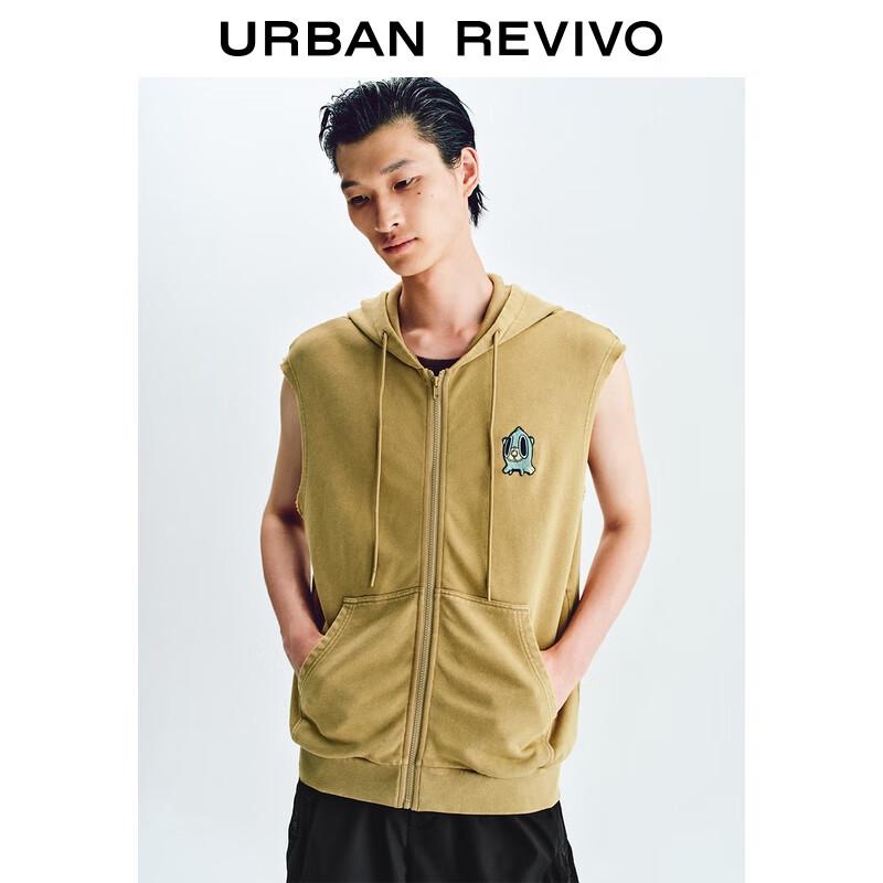 

Мужской жилет с капюшоном свободного кроя UR 2025 M