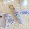 Portable Small Hook Sunshade Umbrella Uv Protection Rain Shine Folding Umbrella For Outdoor Weather Conditioning