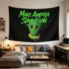 1pc Rapper Nerver Broke Again YoungBoy Tapestry Funny Tapestries Durable Man Cave Wall Flag For College Dorm Room Decor Outdoor