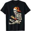 Halloween Skeleton Gamer Video Gaming T Shirts Men Women Cotton Humor Streetwear Halloween Party Short Sleeve Loose Clothing