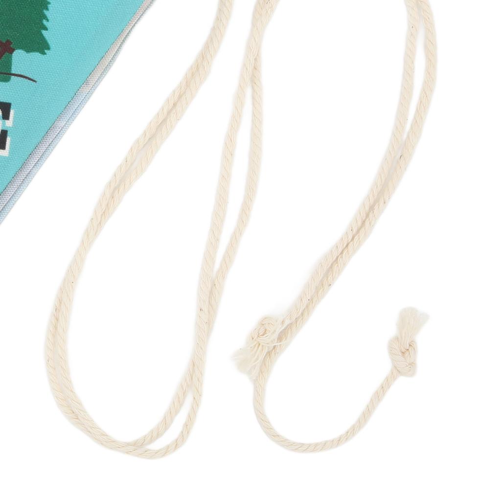 Camping String Flag 3 Meter Bunting 10pcs Pennant Colorful Banner Decoration for Outdoor