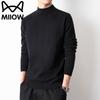 Mao Ren Men's Half-High Collar Casual Sweater