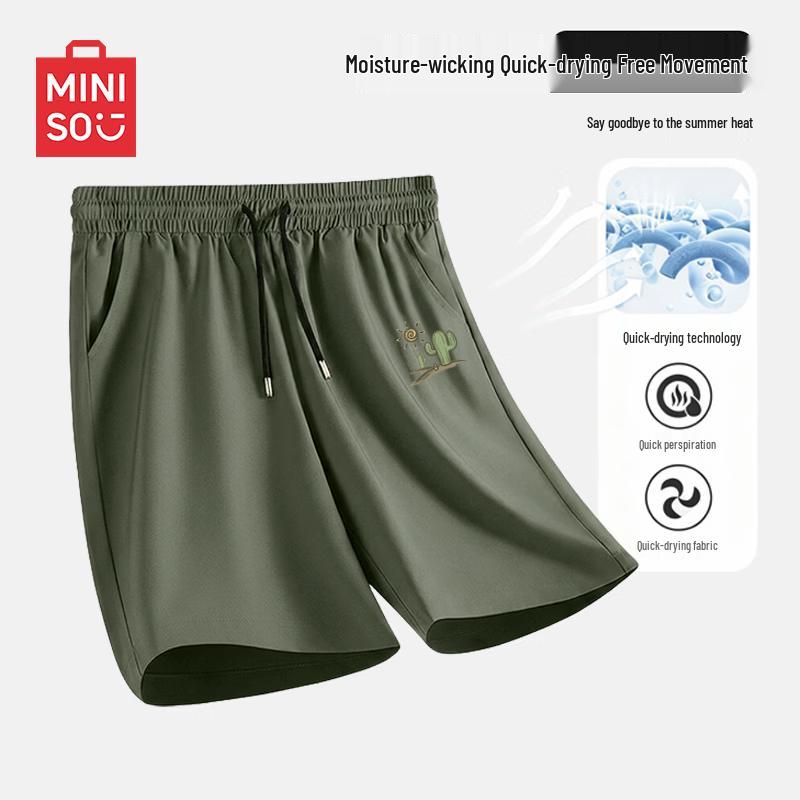 MINISO Men s Quick-Dry Cooling Casual Sports Shorts 2XL