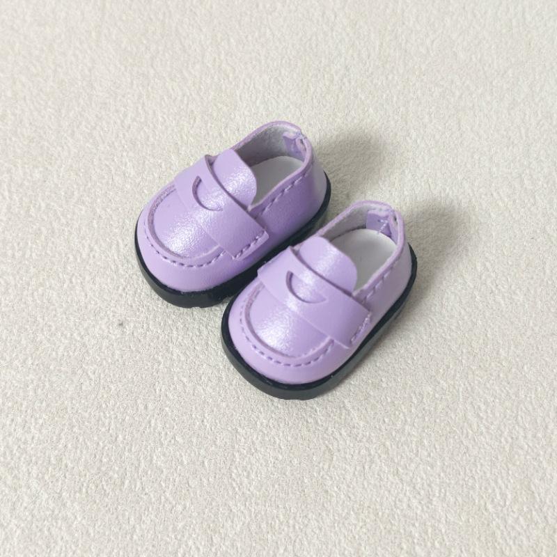 10CM Cotton Doll Leather Shoes - Fit 8 Point Dolls, 22CM Joint Dolls, Toy Dress-Up, 3.8 CM Shoes.