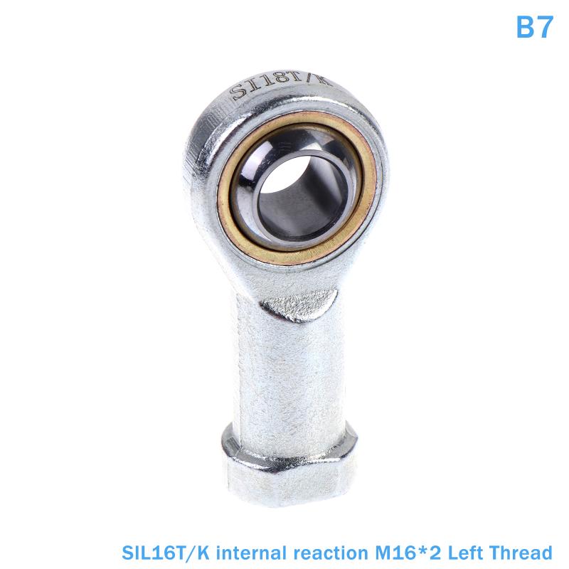 M5 M6 M8 M10 M12 M14 M16 M18 M20 Male Ball Bearing Fish Eye Rod End Joint Bearing Right Thread Auto Damper Oscillating Bearing