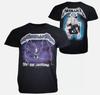 Metallica and justice for all t-shirt heavy metal t-shirt adult men's black new band singer t-shirt