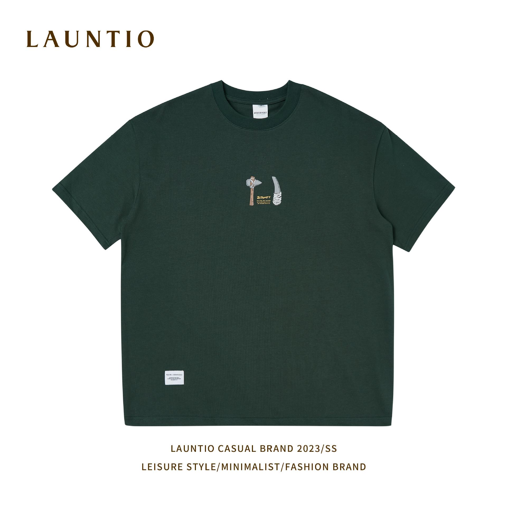 

Японская мужская футболка для пар, летняя тяжелая принтованная футболка большого размера с открытыми плечами и круглым вырезом, мужская одежда из чистого хлопка с короткими рукавами XXL зелёный