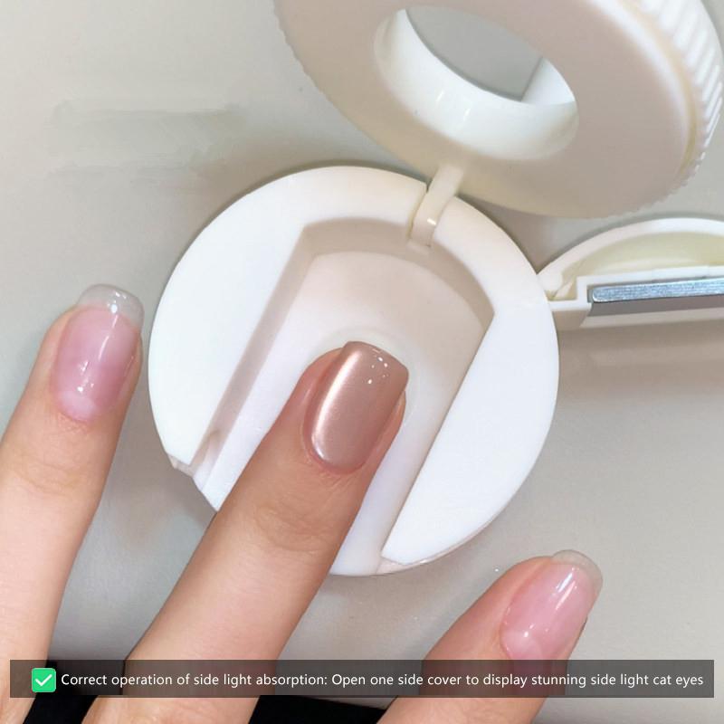 Automatic Cat Eye Magnet Nail Art Magnet Tool Wide Light Cat Eye French Cat Eye Magnet Professional Nail Tool Nail Artifact
