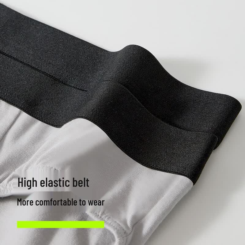 Youkeshu Men's 3A Antibacterial Moisture-Wicking Underwear Multi-Pack