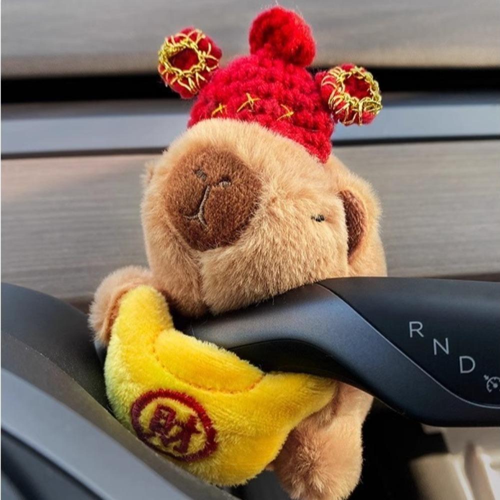 

Car Dashboard Screen Edge Decor Capybara Auto Interior Decorations Cute Car Ornaments