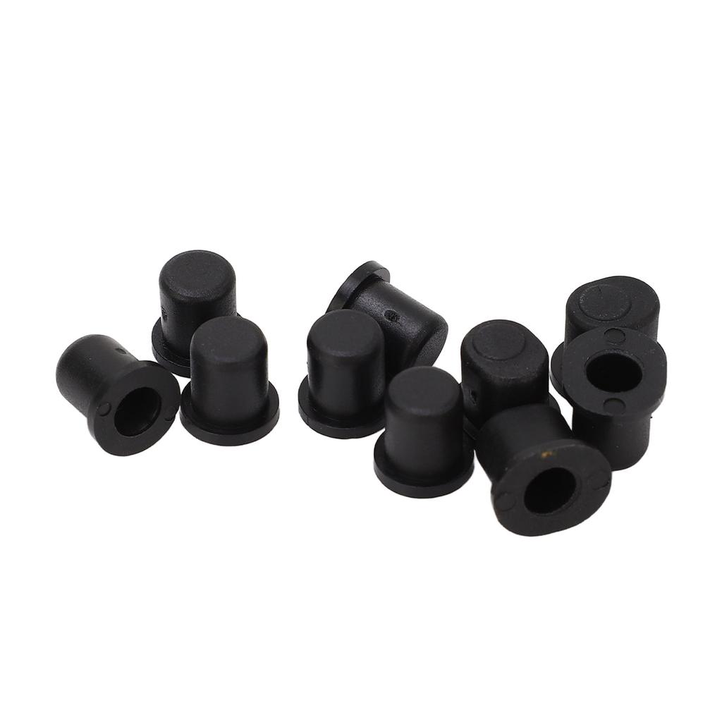 10PCS RC Bushing Adjuster Plastic Black Wear Resistant Lightweight RC Bush Adjuster for ZD Racing