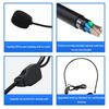 Portable Head Mounted Headset Microphone Wired 3.5Mm Plug Mic For Shopping Mall Teacher Tour Guide Amplifier Phone Wheat Bee Ear