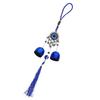 Blue Evil Eye Wind Chime Pendant Hand of Ornament Hanging Home Decor Door Hanger Turkish Symbol Protection Charm