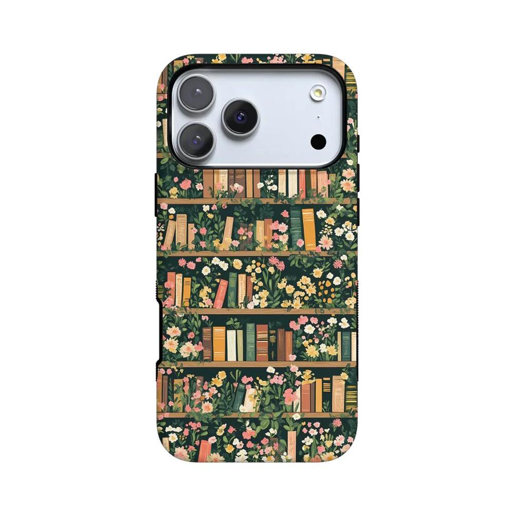

Luxury Clmj Forest Mushroom Floral Phone Case for iPhone 17 17e 16e 16 15 14 13 12 11 XR XSMAX Air Pro Max Plus Double-layer iPhone 12 Pro