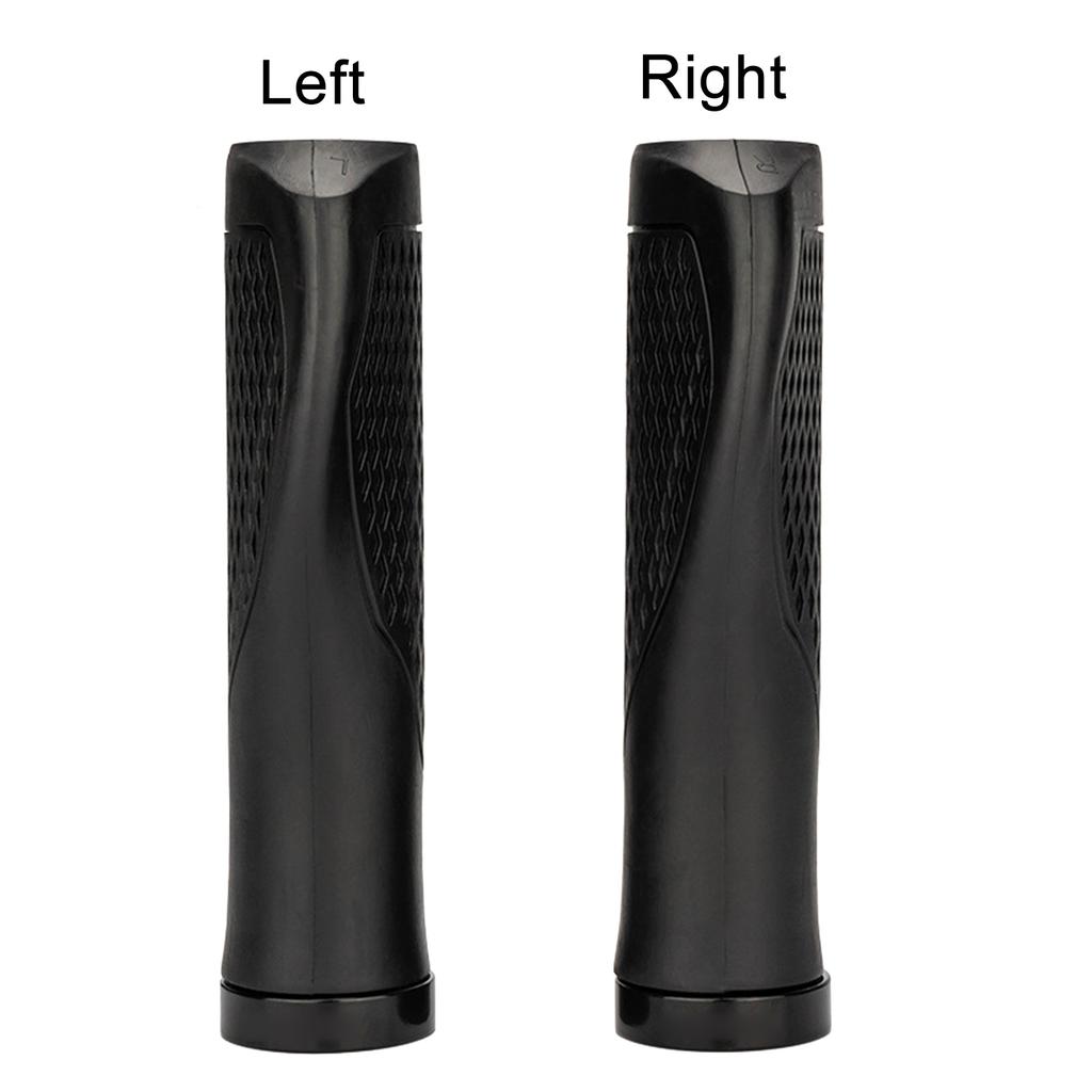 Mountain Bikes Handlebar Grips with Aluminium Locks Nonslip Cycling Handlebar Sleeve Comfortable Bicycles Handle Grips