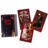 Horror Tarot Deck Kartenspiel Vollständig Englisch Wahrsagerei Tarotkarten Für Anfänger, Geeignet Für Familienfeier Brettspiel