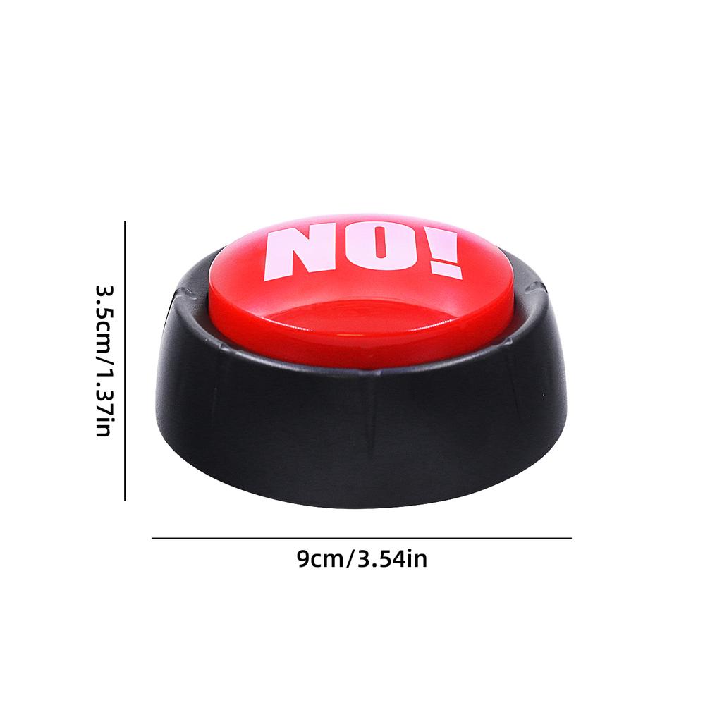 Electronic Sound Button, Funny Sound Toy, Yes No Squeeze Box Decompression Toy