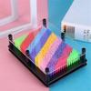3D Pin Art Drawing Playthings Needle Plate Painting Toy Stress Relief Creative Decorative Pin Screen Carving Painting designed for Children Present