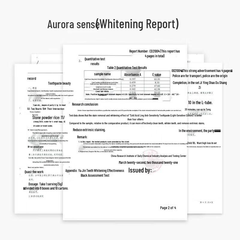 Leng Suan Ling Aurora-sensing Whitening Anti-Sensitive Pump Toothpaste