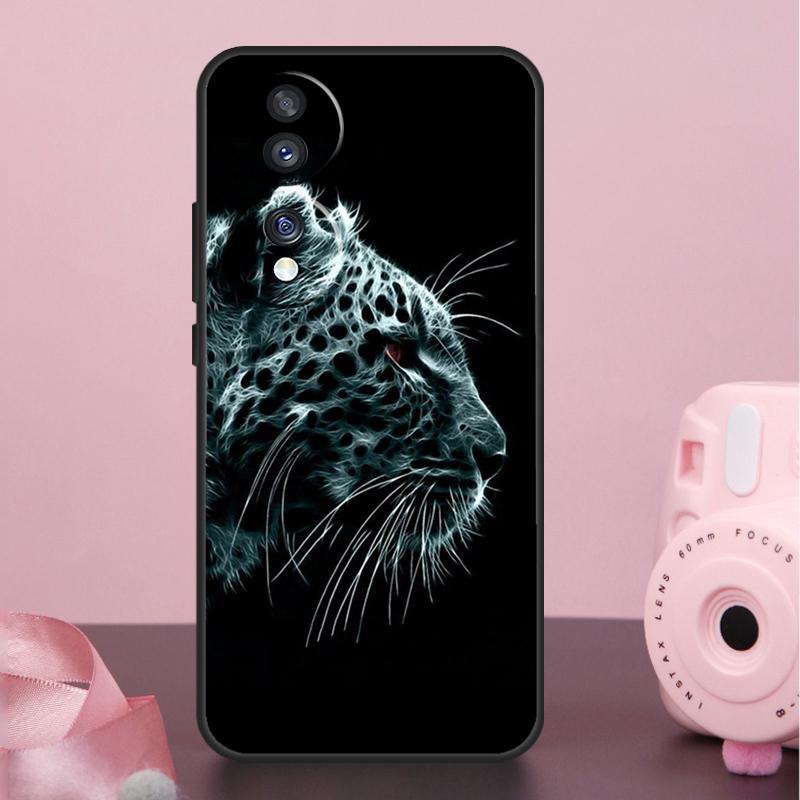 Cheetah Panther Snow Cheetah Case For Honor X9a X8a X7a X6a X7 X8 X9 X9b X8b Honor 10 50 70 90 Lite Magic 6 5 Pro Cover